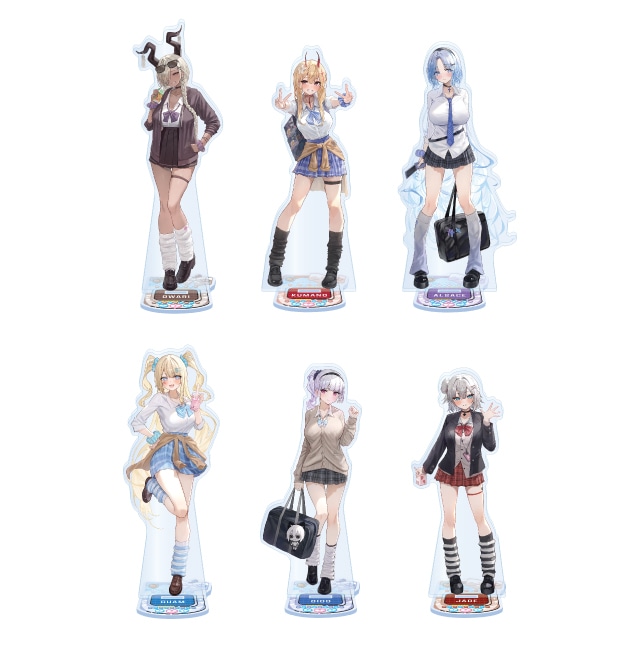 アズールレーン アクリルスタンドBIG 全6種