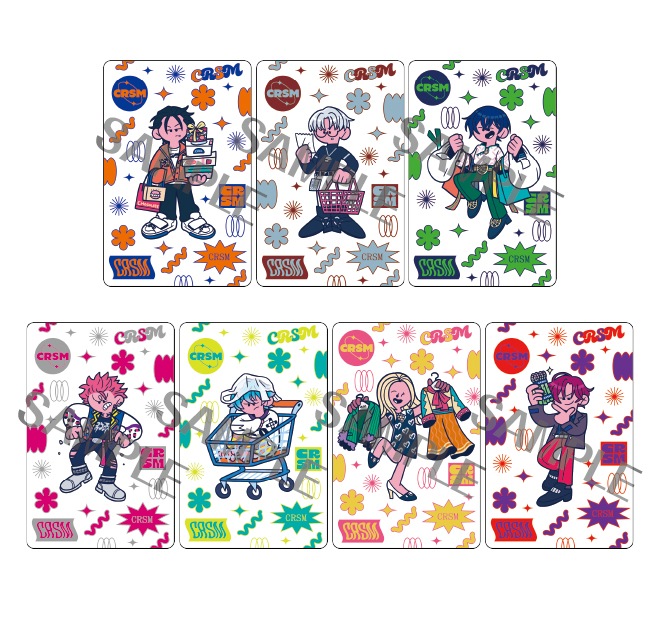 カリスマ グッズ購入者特典　購入特典　ミニカード