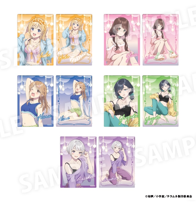 千歳くんはラムネ瓶のなか クリアカードコレクション（トレーディング）　全5種