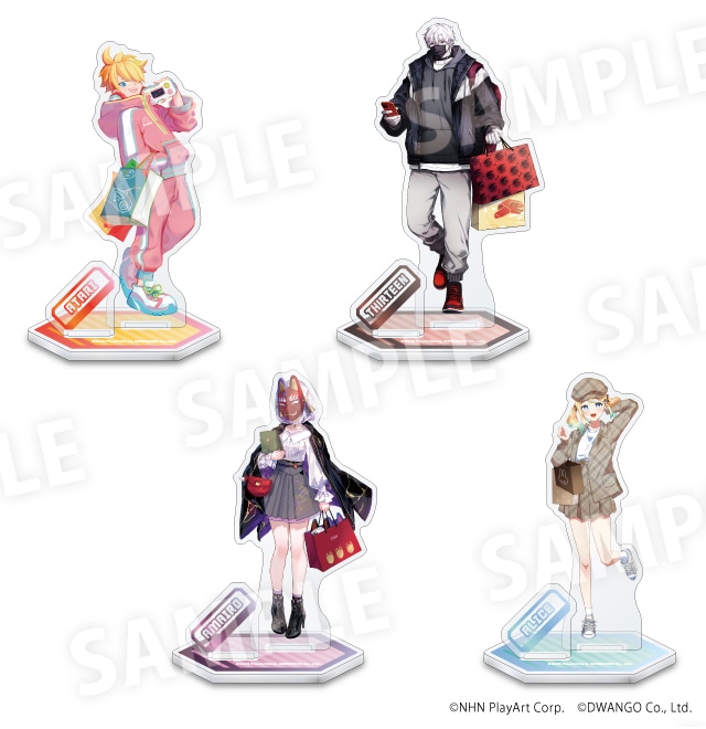 コンパス アクリルフィギュア 全4種