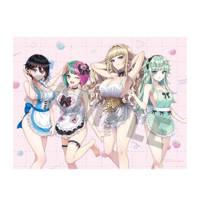 ドルフィンウェーブ 描き下ろしB2タペストリー【エプロンver.】(全1種)