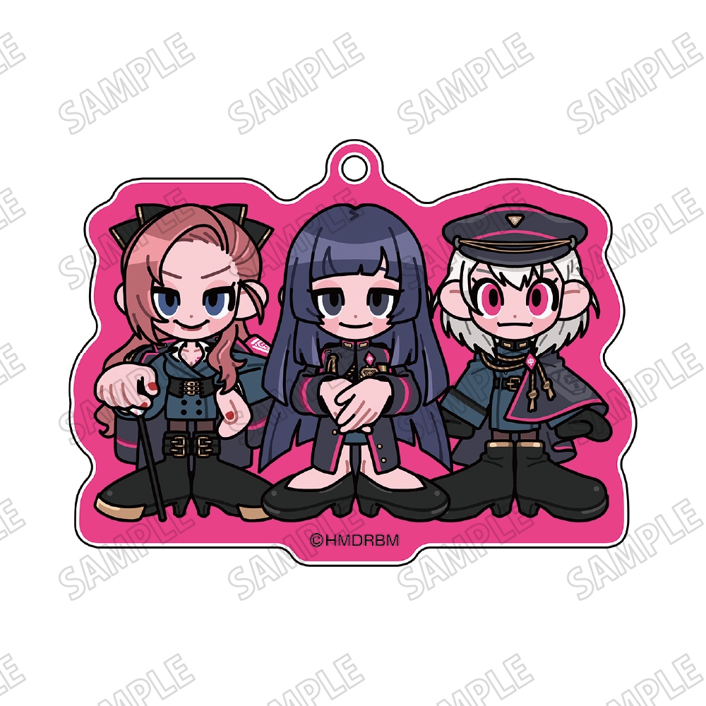 ヒプノシスマイク ミニキャラアクリルキーホルダー【言の葉党】(全1種) 880円(税込)