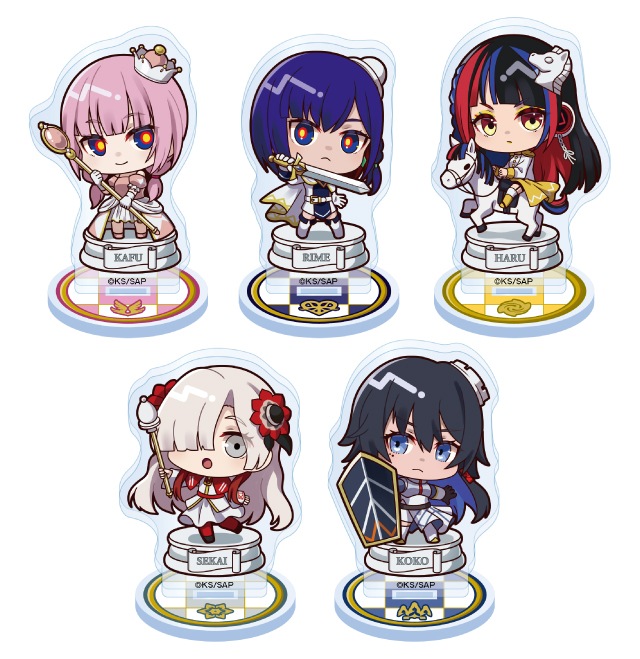 神椿市建設中 デフォルメアクリルスタンド　ランダム・５種
