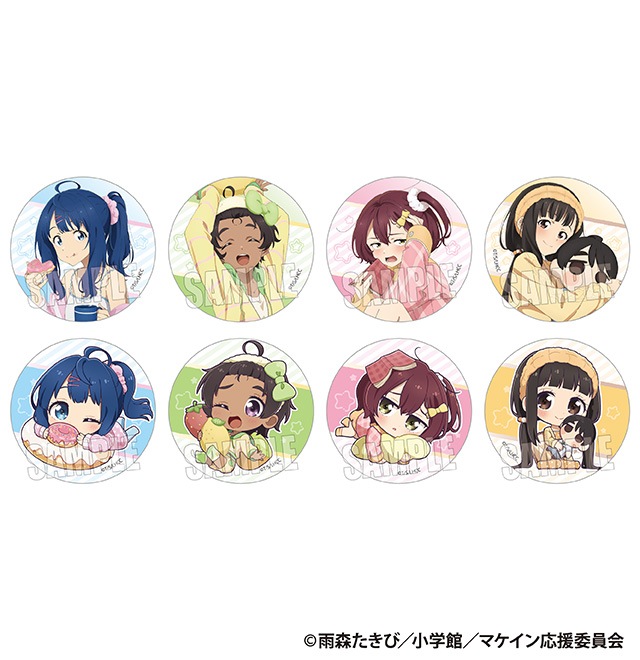 負けヒロインが多すぎる! トレーディング缶バッジ (ランダム全8種)