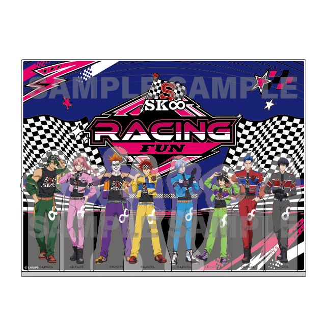 SK∞ エスケーエイト 描き下ろしアクリルジオラマ【パーティーver.】(全1種)