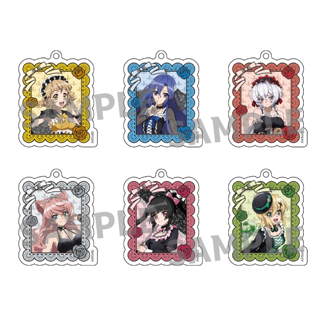 戦姫絶唱シンフォギアXV 描き下ろしアクリルキーホルダーコレクション【ゴシックドレスver.】