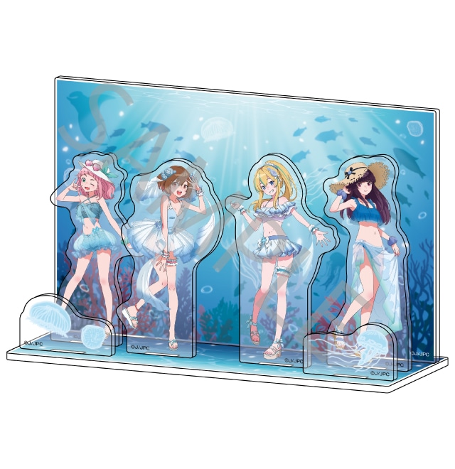 夜のクラゲは泳げない 描き下ろしアクリルジオラマ(全1種)