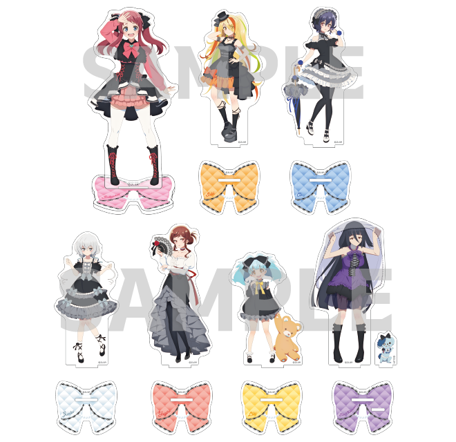 ゾンビランドサガ リベンジ 描き下ろしBIGアクリルスタンド【ゴシックver.】(全7種)