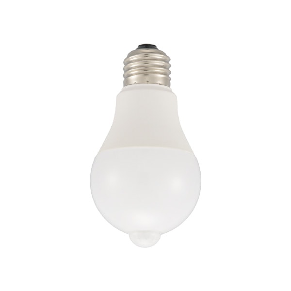 LED電球E26 60形相当センサー付き　電球色/昼光色